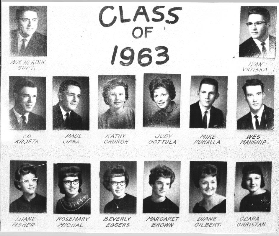 Class of 1963 - TABLE ROCK HISTORICAL SOCIETY